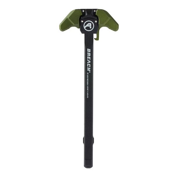 AERO Precision BREACH Ambidextrous  AR15 Charging Handle -OD Green - Small Lever