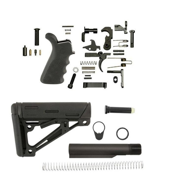 Hogue Overmold AR 15 Lower Build Kit