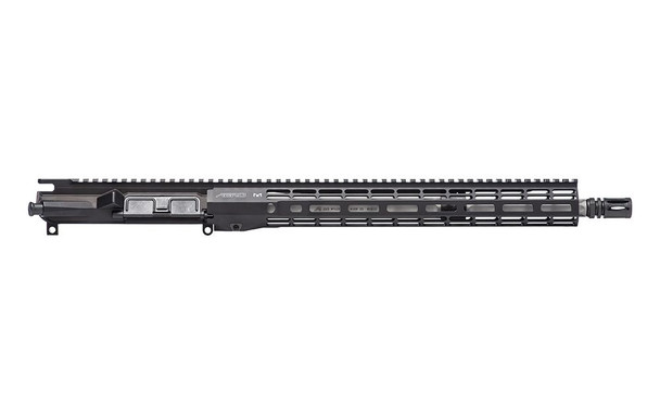 Aero Precision M4E1 Threaded 16" .223 Wylde Fluted Complete Upper Receiver with ATLAS R-ONE Handguard - Anodized Black