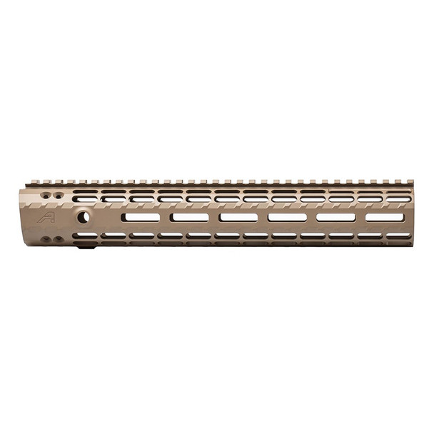 Aero Precision AR15 12.7" Enhanced M-LOK Handguard, Gen 2 - FDE Cerakote (No Barrel Nut)