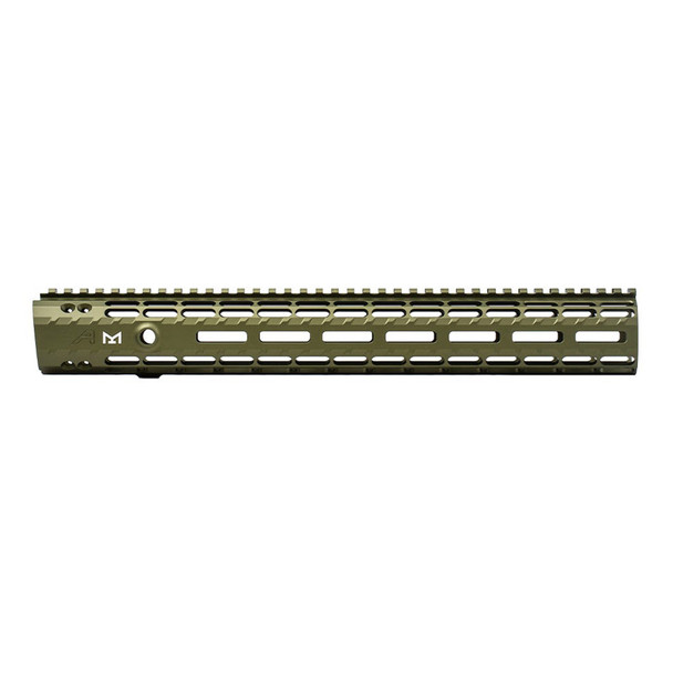 Aero Precision AR-15 12.7" MOD 4 M-LOK Handguard - OD Green Anodized