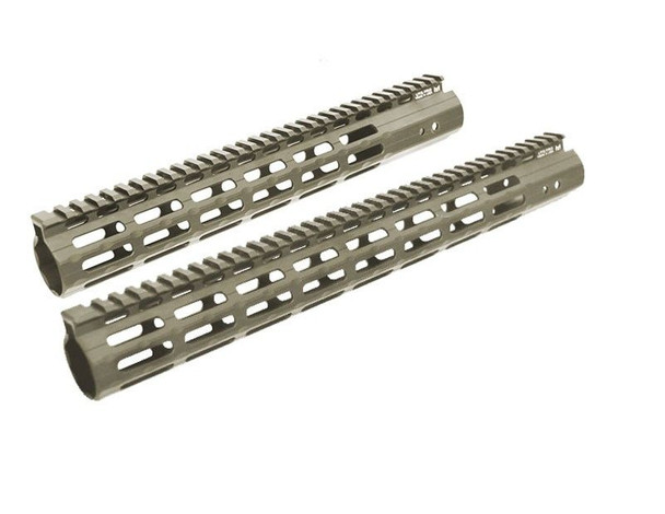 UTG PRO M-LOK AR-15 Free Float Handguard - FDE