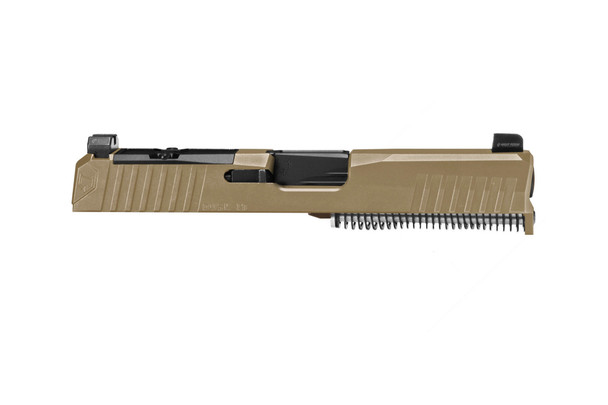 Lone Wolf Arms Dusk G19 9mm Complete Slide for Glock 19 Gen 3 - RMR Cut - FDE