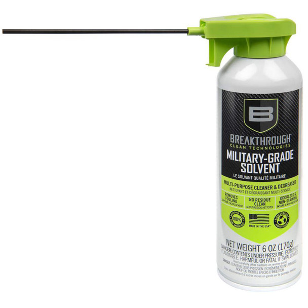 Breakthrough Clean Technologies Aerosol Military Grade Solvent, 6oz Breakthrough Clean Technologies Aerosol Military Grade Solvent, 6oz