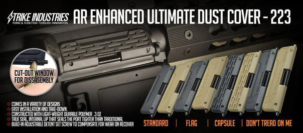 STRIKE INDUSTRIES Strike Industries AR 15 Ultimate Dust Cover - .223/5.56 STRIKE INDUSTRIES Strike Industries AR 15 Ultimate Dust Cover - .223/5.56