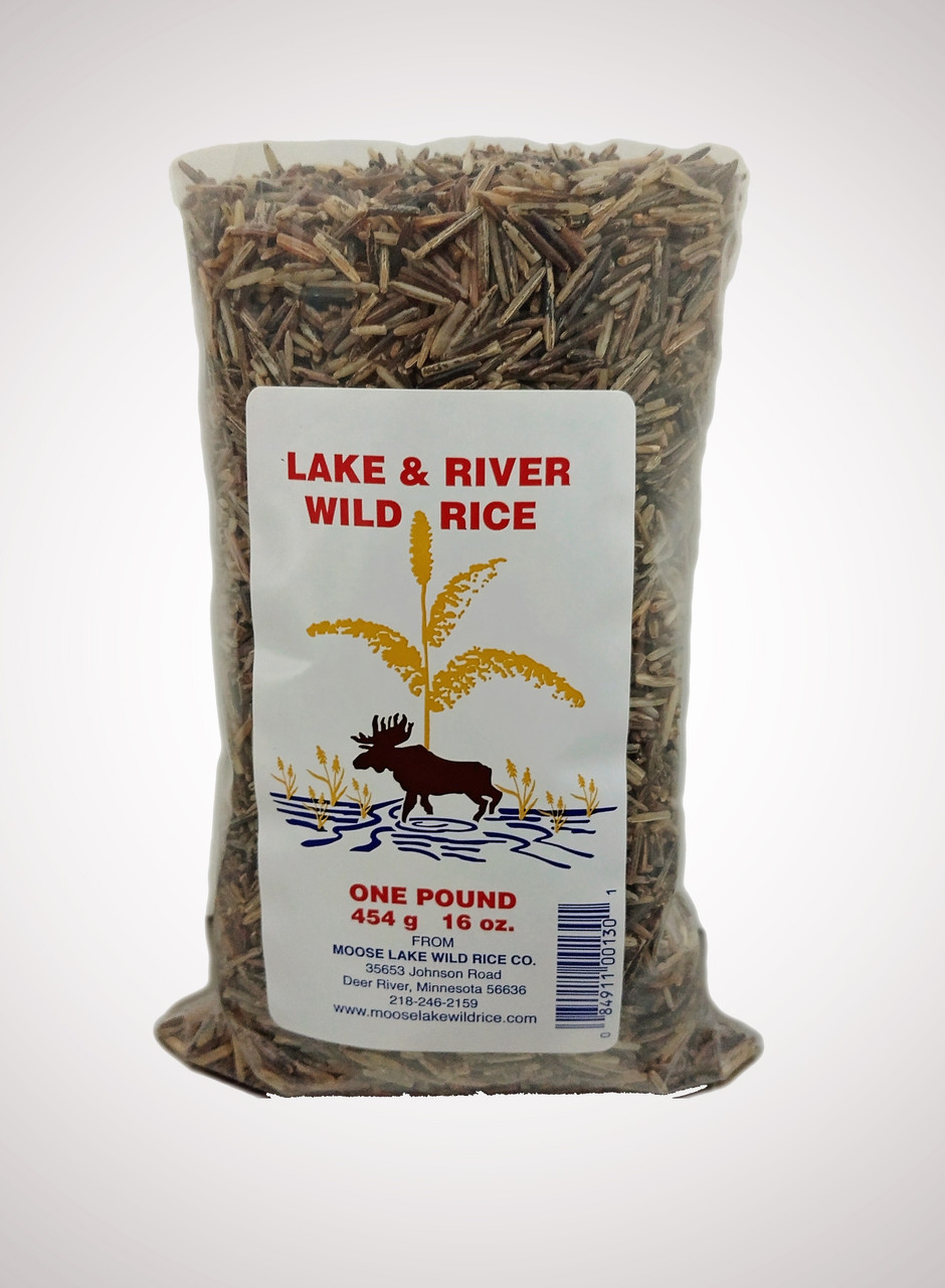 Hand Picked Wood Parched Lake & River Wild Rice - 5 Pound Multi