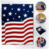 USA STAR SPANGLED SOFT PLUSH 50X60IN BLANKET