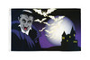 HALLOWEEN VAMPIRE FLAG 3X5FT POLY