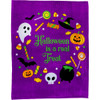 HALLOWEEN IS A REAL TREAT SOFT PLUSH 50X60IN BLANKET