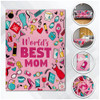 WORLD'S BEST MOM SOFT PLUSH 50X60IN BLANKET