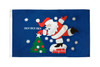 Ho Ho Ho Santa Flag 3x5ft Poly