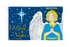 O Holy Night Flag 3x5ft Poly