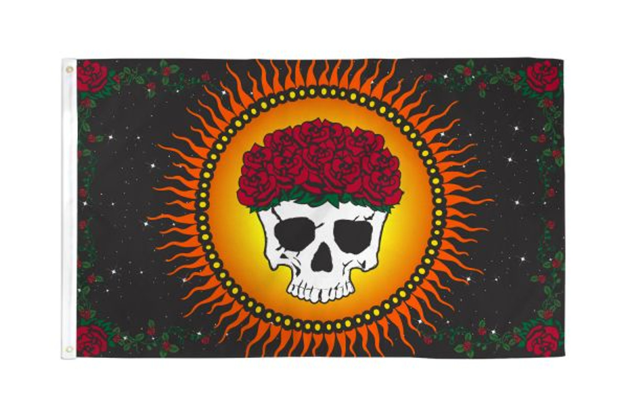 GRACIOUSLY DEPARTED FLAG 3X5FT POLY