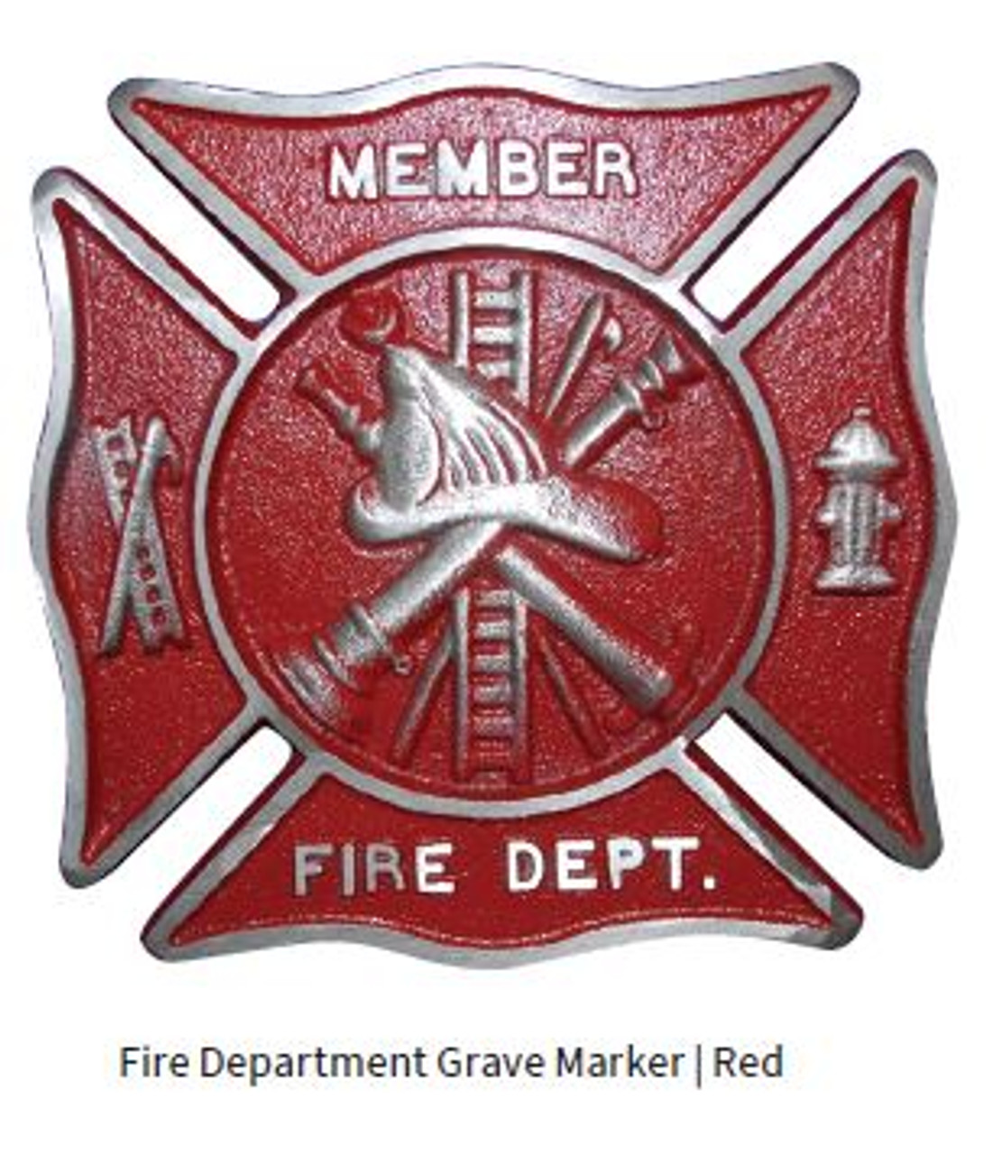 Grave Marker - Fire Department