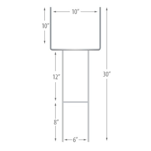 Heavy-Duty Sign Step-Stake