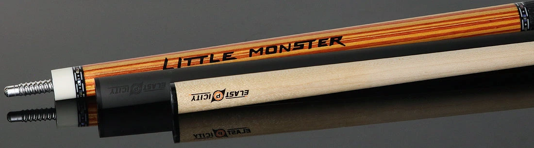 Warm orange Storm reference cue with black Little Monster lettering.