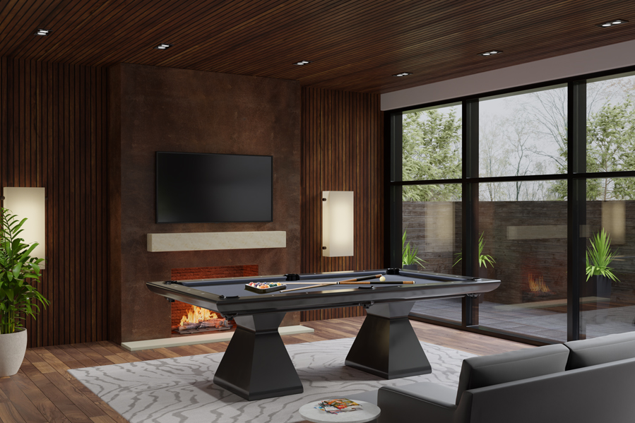California House Cypress Pool Table - Thumbnail 2