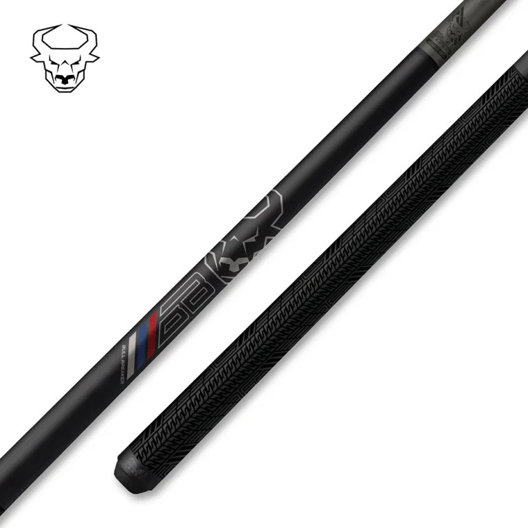 Bull Carbon Bull Gun Metal Break Cue with Wrap
