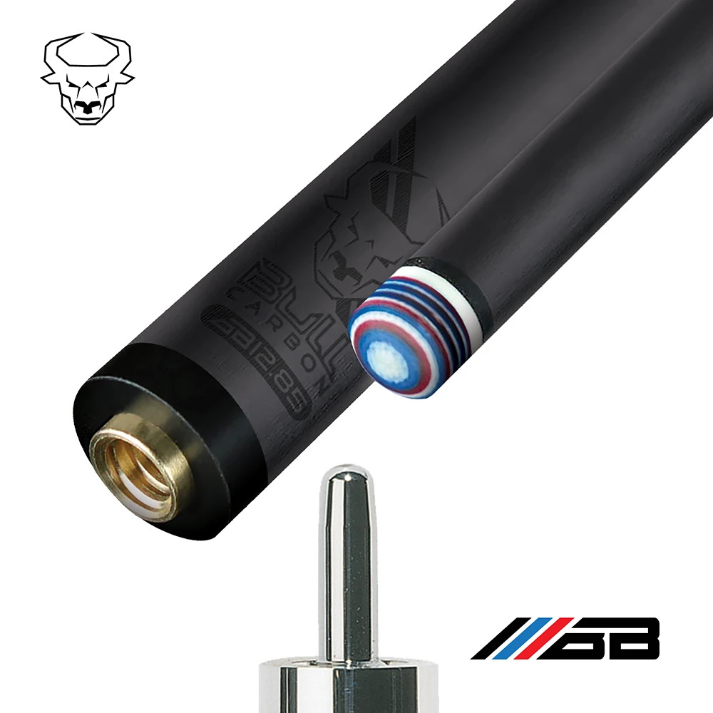Bull Carbon Bull Gun Metal Break Cue with Wrap