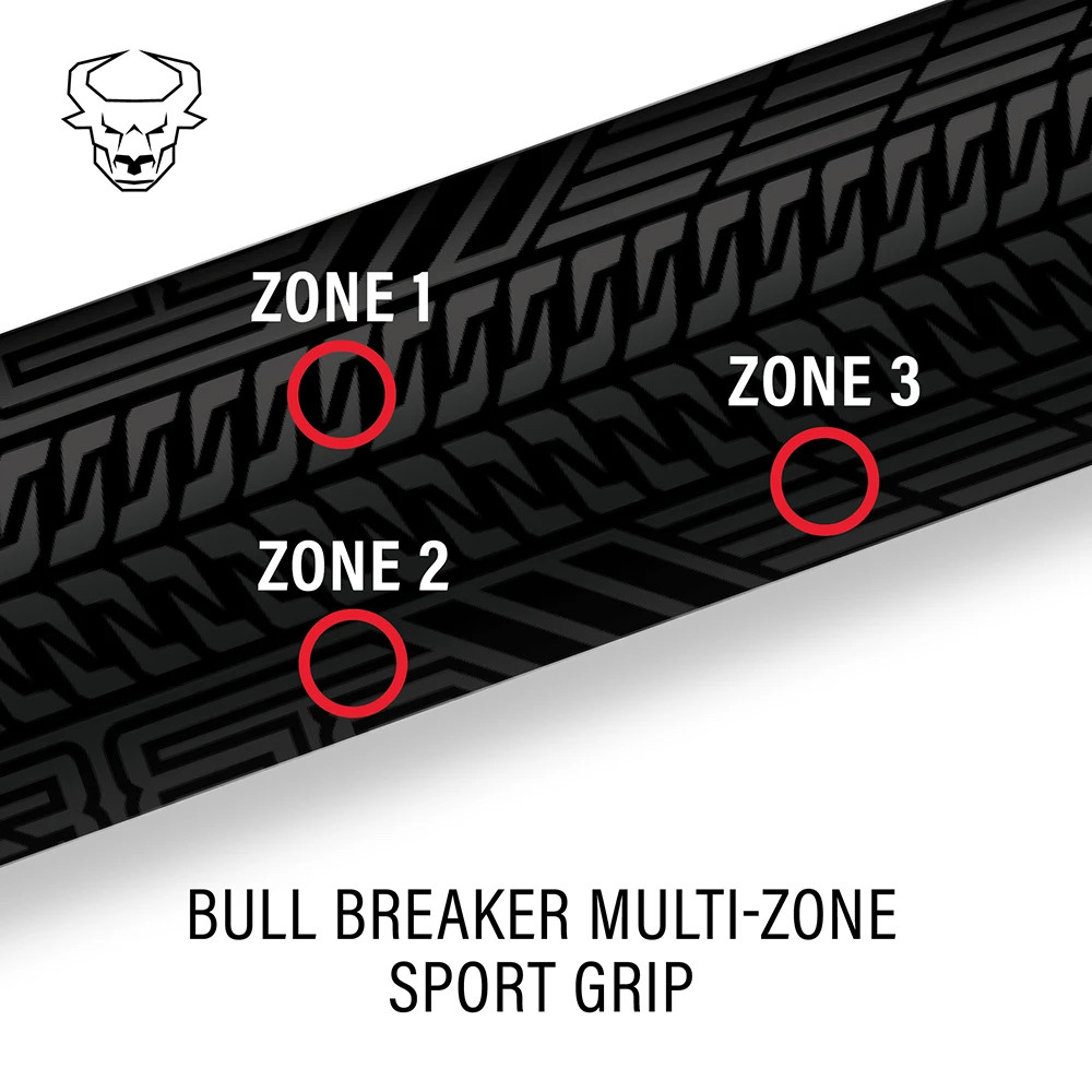 Bull Carbon Bull Gun Metal Break Cue with Wrap