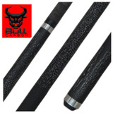 Bull Carbon Black/Silver Pool Cue with Carbon Shaft