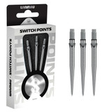Winmau Switch Points Smooth Silver Effect