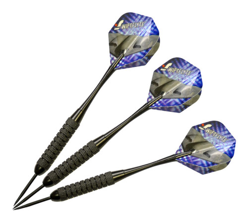 Swiftflyte Stealth Black Brass Darts