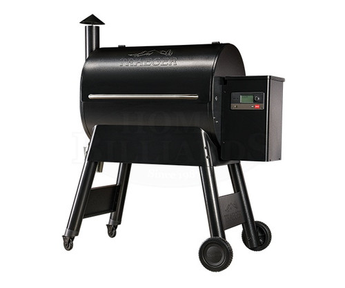 Traeger Pro Series 780 Grill from a side view.