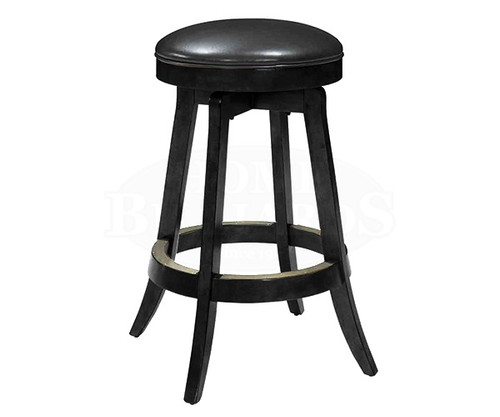 Legacy Sterling 30 Bar Stool, backless, color black