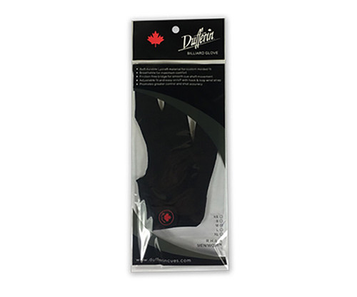 Dufferin Billiard Glove black coloured pack