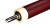 Predator 8 Point Sneaky Pete Purple Heart/Curly/Points Linen Wrap Pool Cue with 3.14 shaft