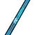 Predator Bk Rush Break Cue Teal - No Wrap