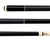 3 Different views of Predator Aspire 1-3 Pool Cue