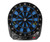 Vtooth 1000EX electronic dartboard with blue and black segments and soft tip darts.