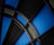 Close-up of Vtooth 1000EX dartboard showing blue and black scoring segments with fine grid detail.