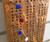 Wine Barrel Cribbage Board front view