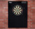 Viper Defender III Extended Length Dartboard Surround with dart board