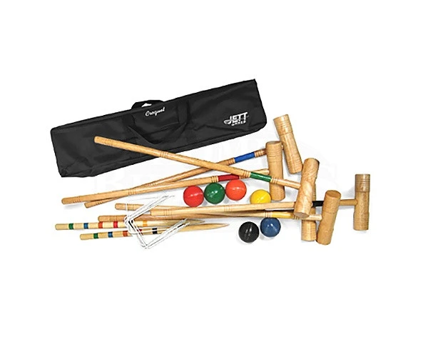 Jett 6 Player Tournament Croquet Set in Canvas Bag