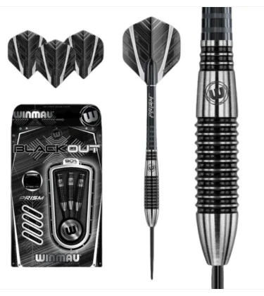 Winmau Blackout Torpedo 90% Tungsten Darts