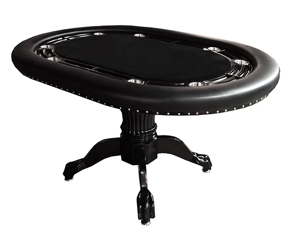 Oval Poker Table