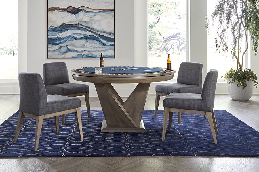 California House Origami game table in a furnished games room
