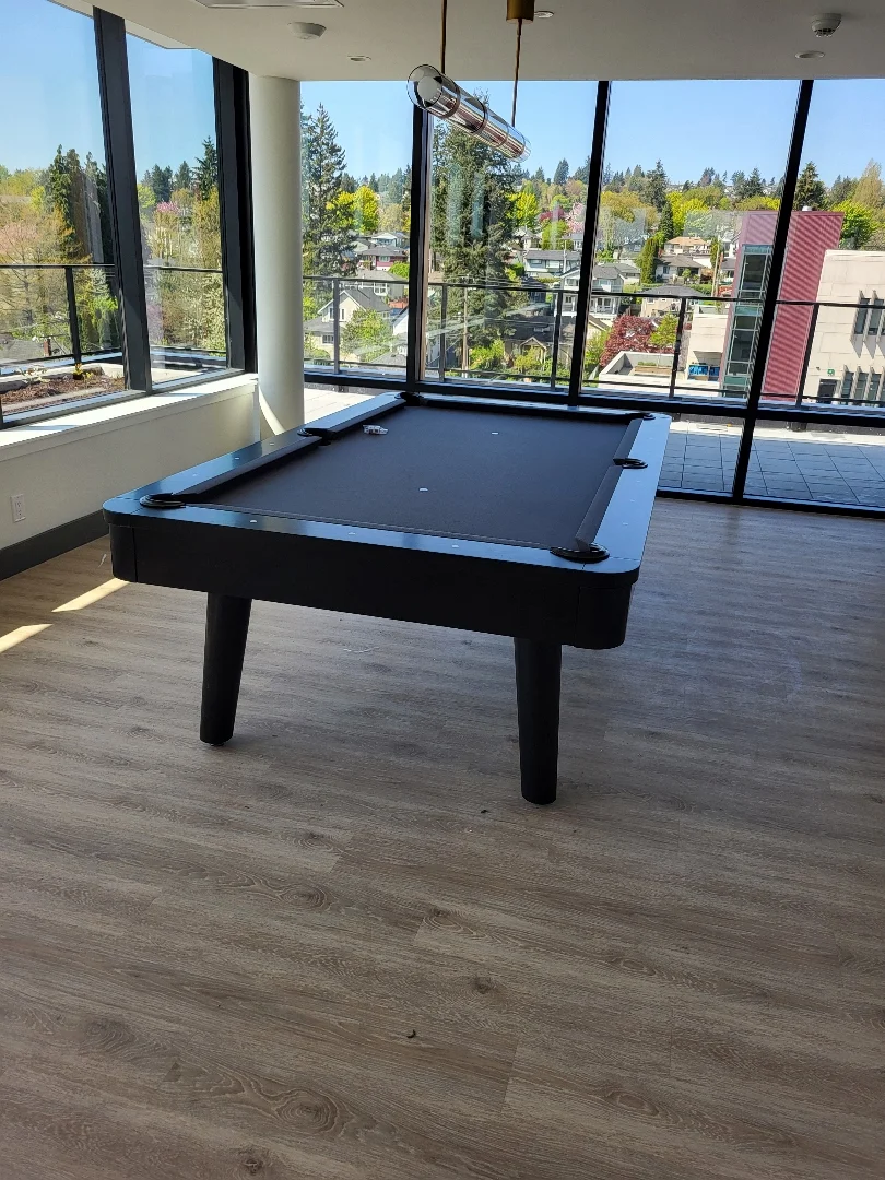 Pool table installation service