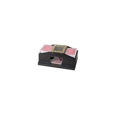 Two Deck Battery Operated Card Shuffler.