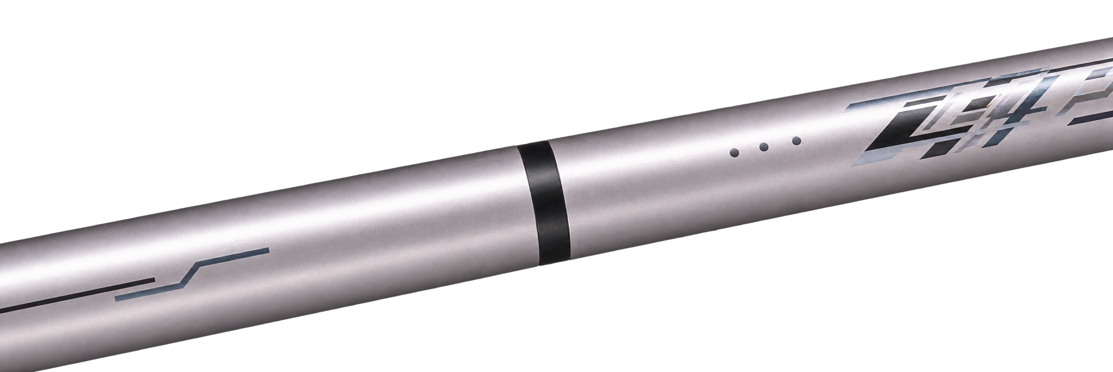 Cyber Silver handle and removable rear-section connection
