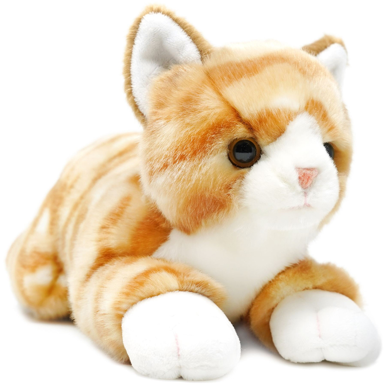 soft toy orange tabby cat 4 inches