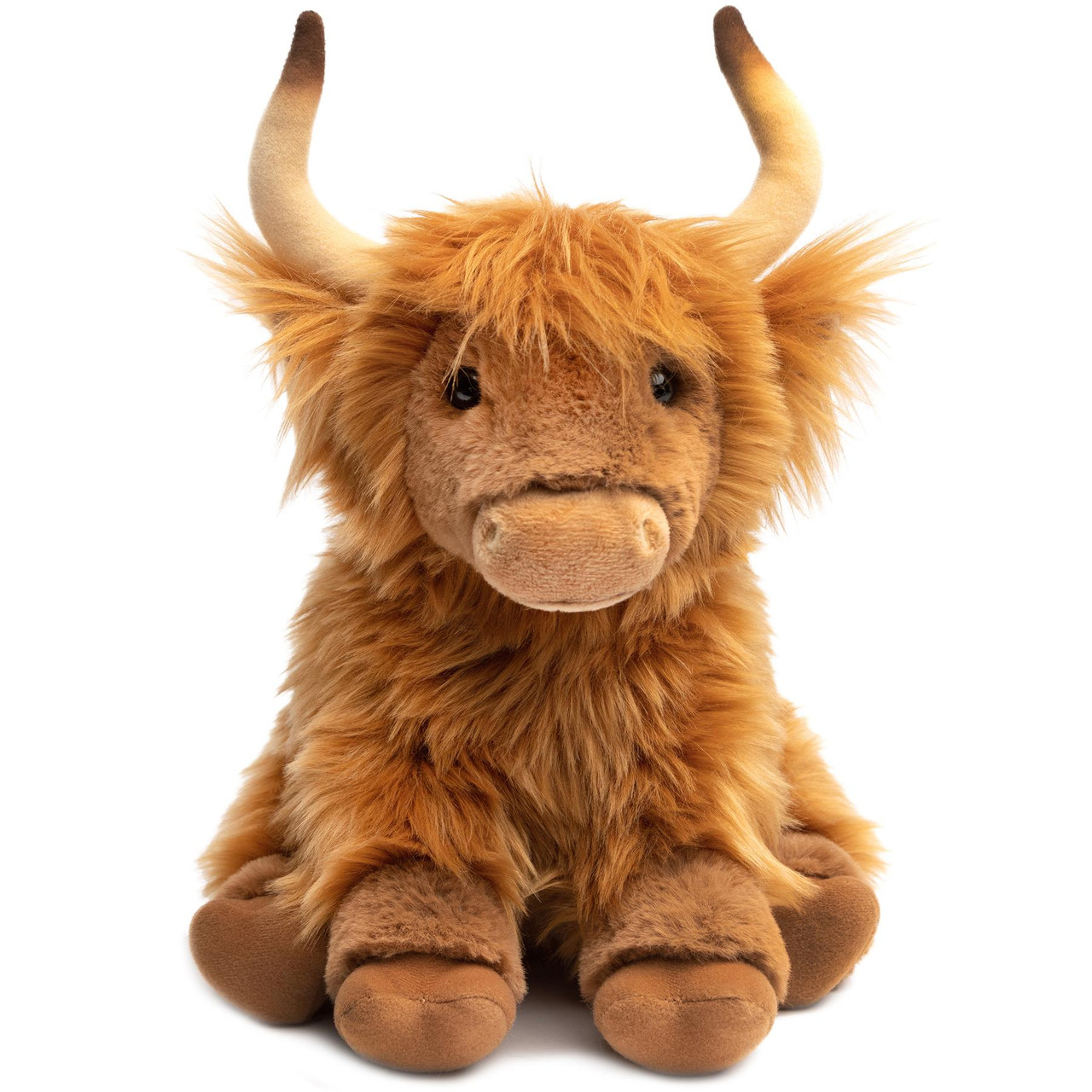 VIAHART Henley The Highland Cow 11.5 inch Stuffed Animal Plush by Tiger Tale Toys New Edition