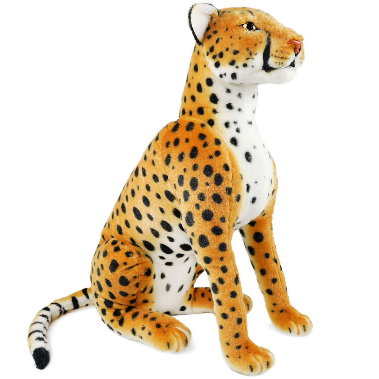 Cecil the Cheetah | 2 1/2 ft Tall Big Stuffed Animal Plush Leopard