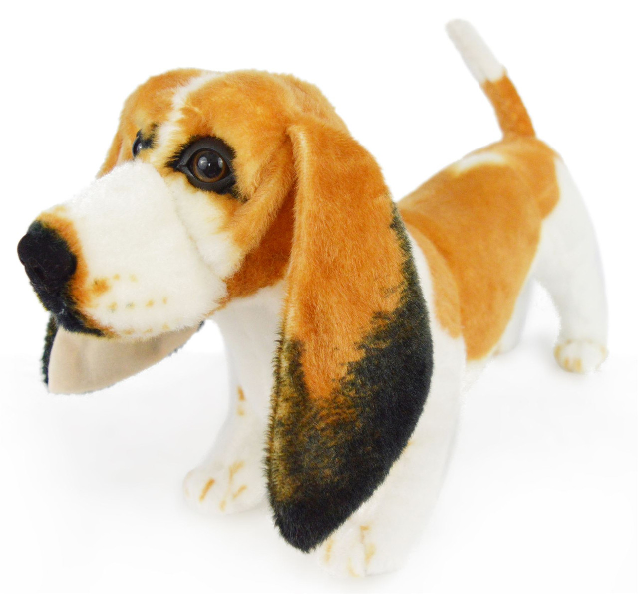 Bourguignon the Basset Hound | 19 Inch Large Dog Stuffed Animal Plush Dog |  By Tiger Tale Toys