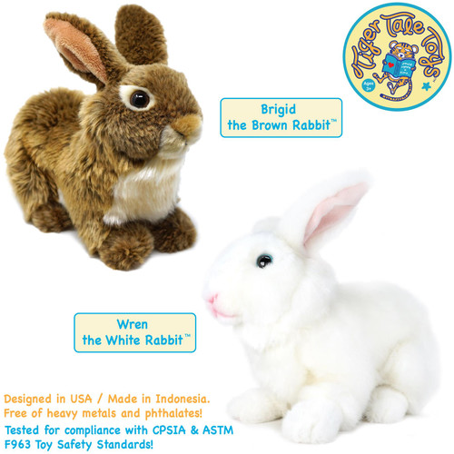 Brigid The Brown Rabbit | 10 Inch Stuffed Animal Plush | By