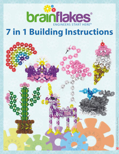 Brain Flakes 7 in 1 Building Instructions Bundle | Creators 